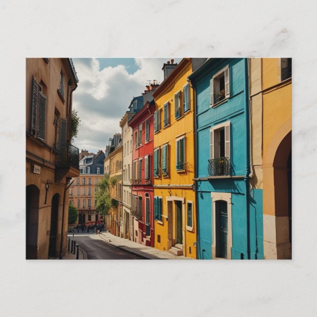 PARIS POSTCARD (Front)