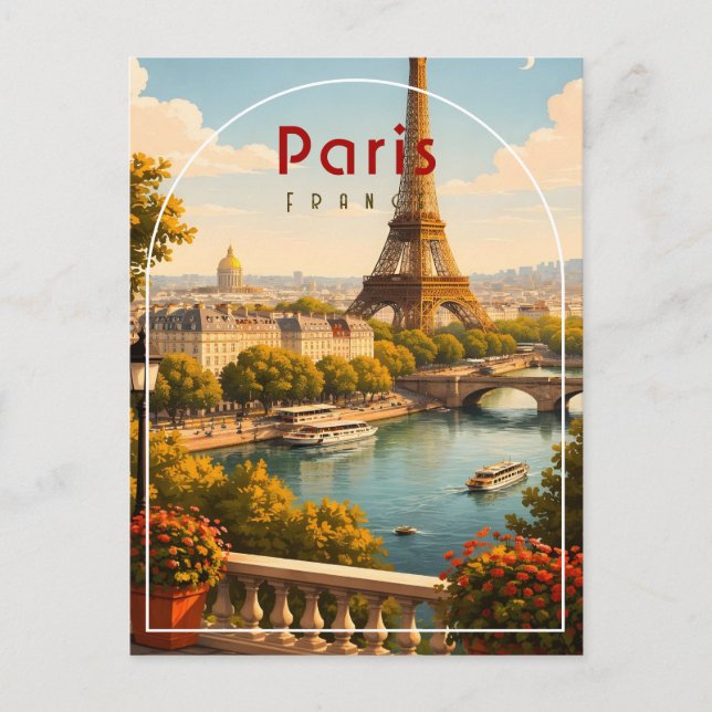 Paris Postcard (Front)