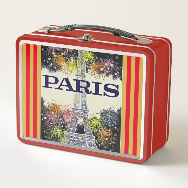 Paris: Poster Lunch Box (Front)