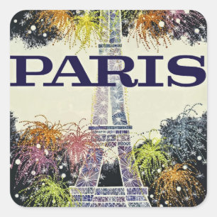 Paris:Poster Sticker