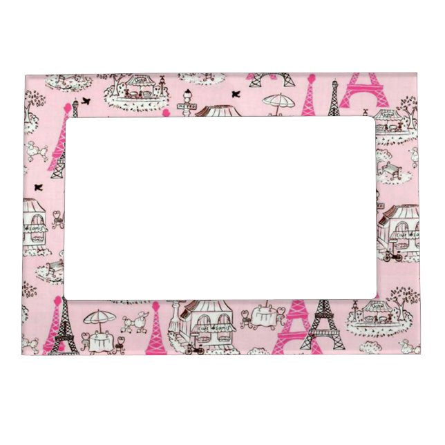 Paris Promenade Magnetic Picture Frame (Front)
