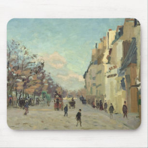 Paris, Quai de Bercy, Snow Effect, c.1873-74 Mouse Pad