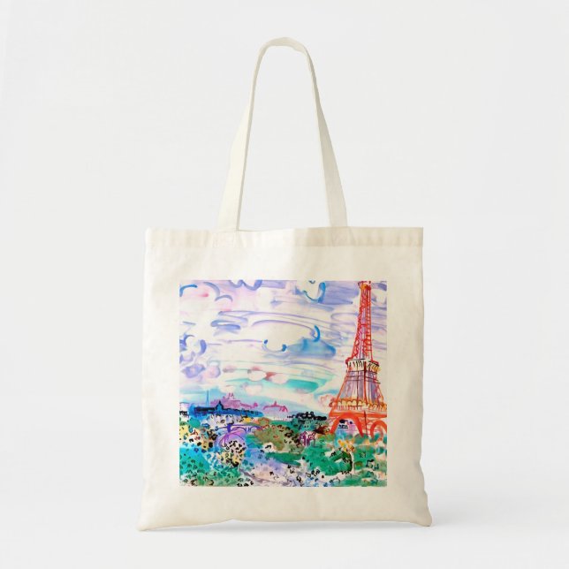 Paris Raoul Dufy Tote Bag (Front)