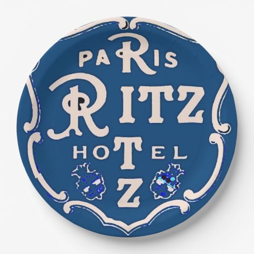 Paris Ritz  Paper Plates