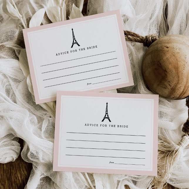 Paris Romance Bridal Shower Advice (Creator Uploaded)