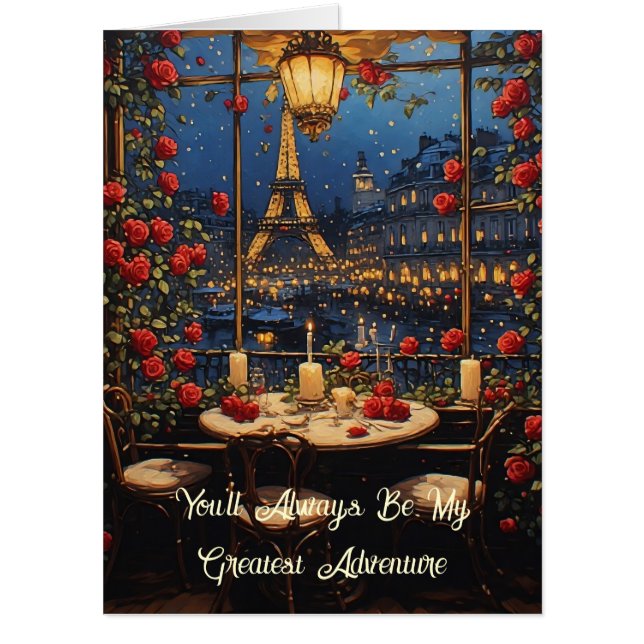 Paris Romance  Card (Front)