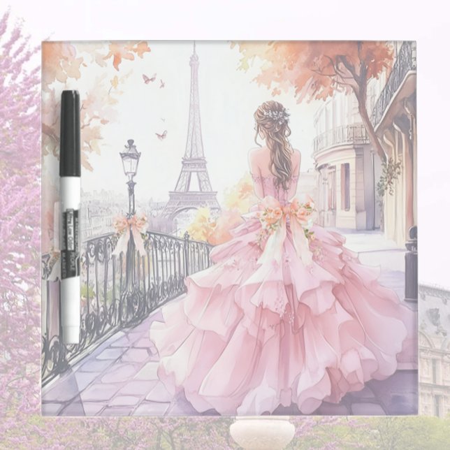 Paris Romance Dry Erase Board (Creator Uploaded)