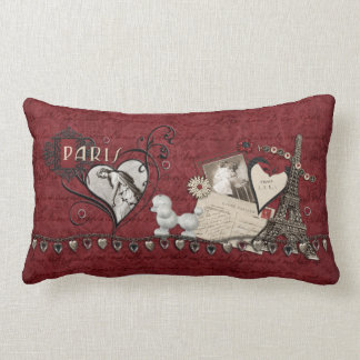 Paris Romance Lumbar Pillow