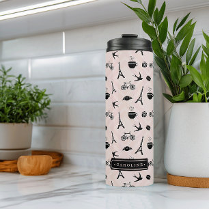 Paris Romance   Personalized Thermal Tumbler