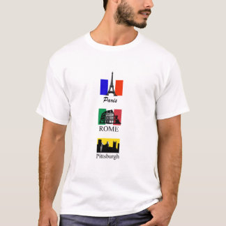 Paris, Rome, Pittsburgh T-Shirt