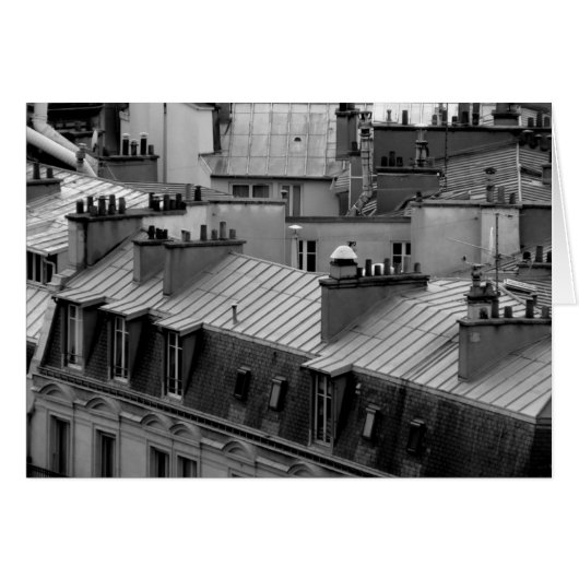Paris Rooftops Cards (Front Horizontal)