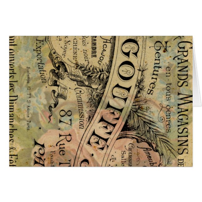 Paris Rose Cards (Front Horizontal)