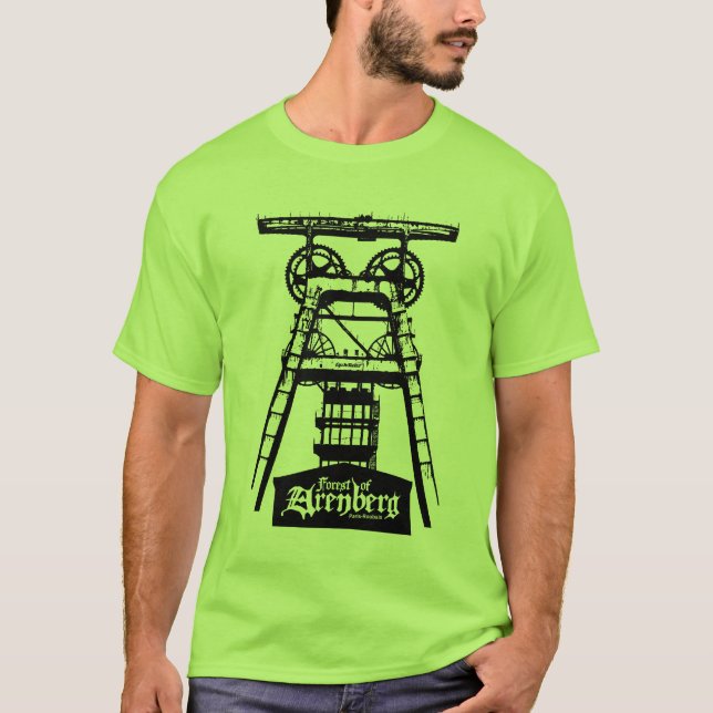 Paris Roubaix Forest of Arenberg T Shirt (Front)