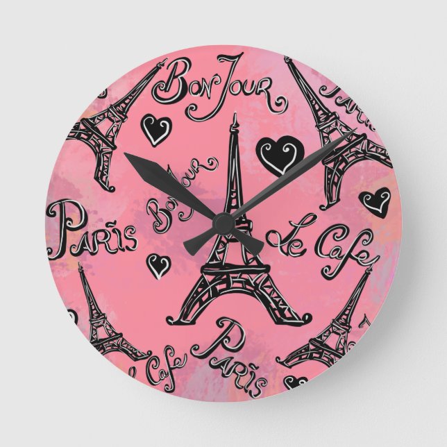 PARIS ROUND CLOCK (Front)