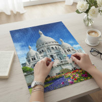 Paris Sacre Coeur Sunshine Garden