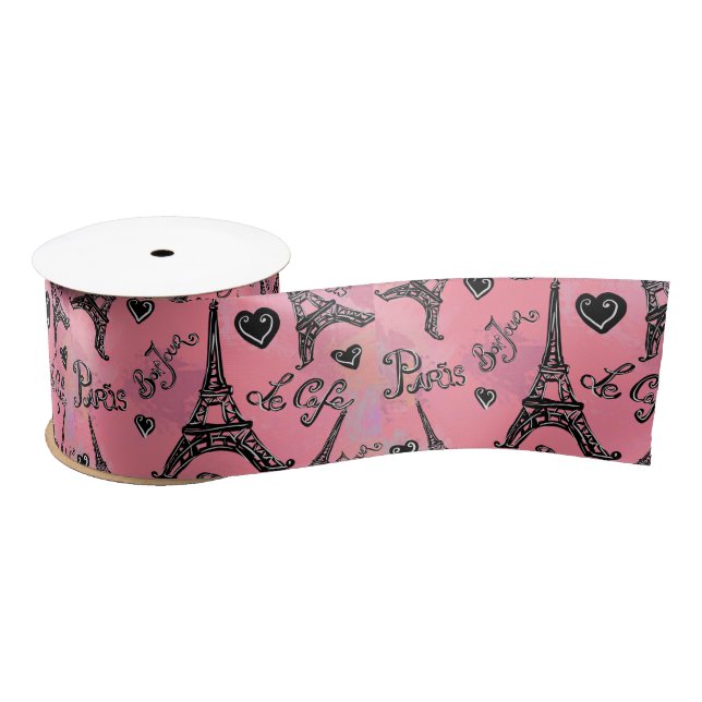 PARIS SATIN RIBBON (Spool)