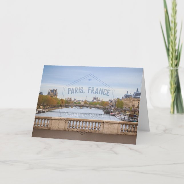 Paris Series 02 Greeting Card (Front)