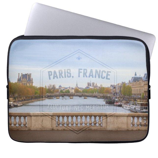 Paris Series 02 Laptop Sleeve (Front)