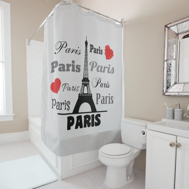 Paris Shower Curtain (In Situ)