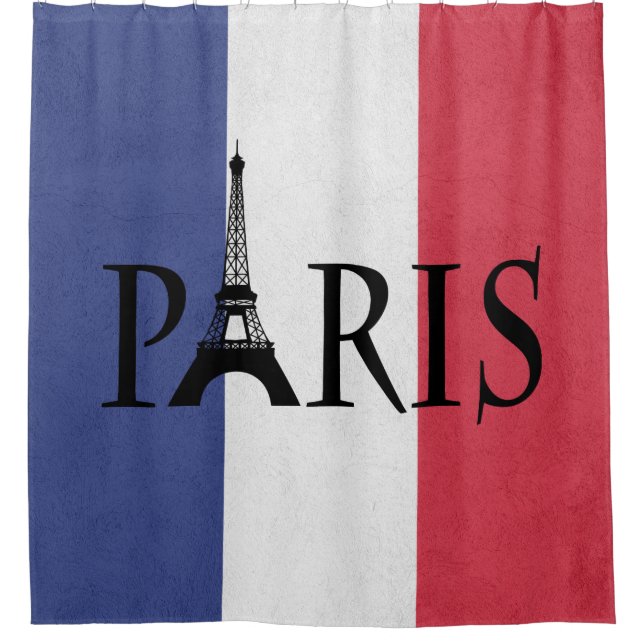 Paris Shower Curtain (Front)