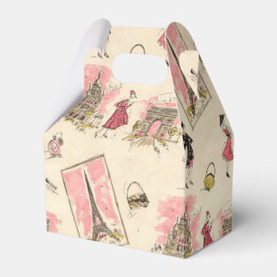 Paris Sights 2 Favor Boxes