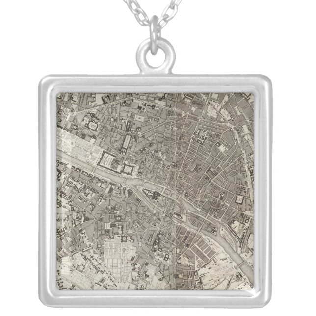 Paris Silver Plated Necklace (Front)