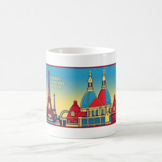 Paris Skyline 1 Coffee Mug (Center)