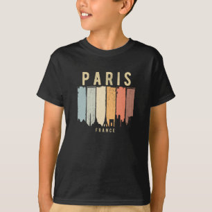 Paris Skyline France T-Shirt