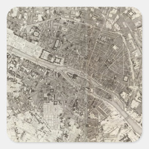 Paris Square Sticker