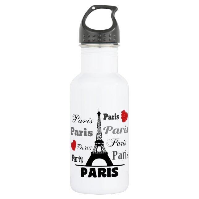 Paris Stainless Steel Water Bottle (Front)
