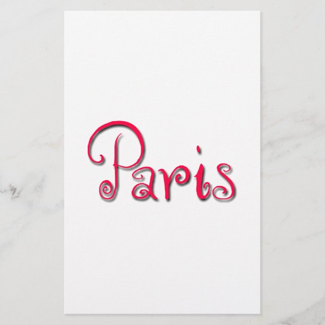 Paris Stationery (Front)