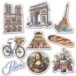 Paris Stickers