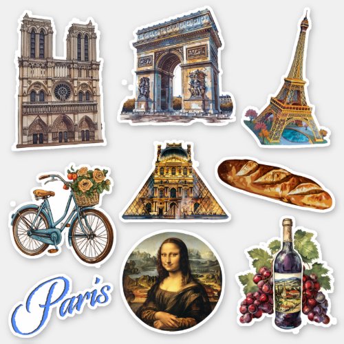 Paris Stickers