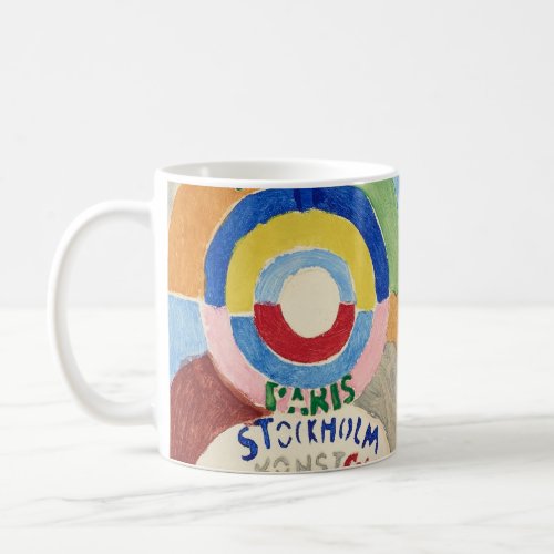Paris Stockholm  Sonia Delaunay_Terk  Coffee Mug