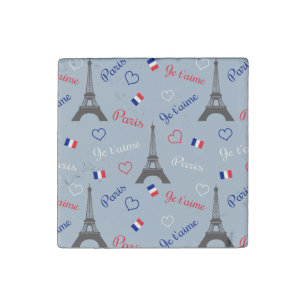 Paris Stone Magnet