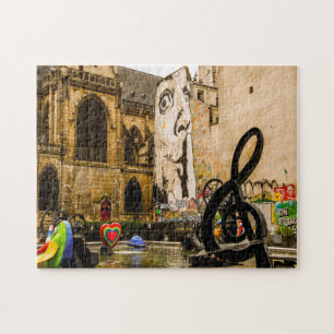 Paris Street Art. Jigsaw Puzzle
