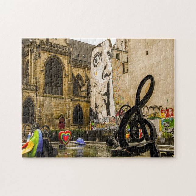 Paris Street Art. Jigsaw Puzzle (Horizontal)