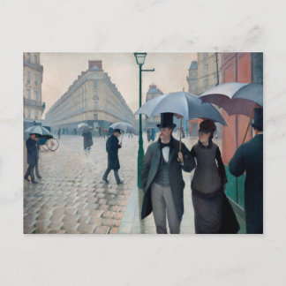 Paris Street Postcard