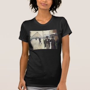 Paris Street, Rainy Day by Caillebotte T-Shirt