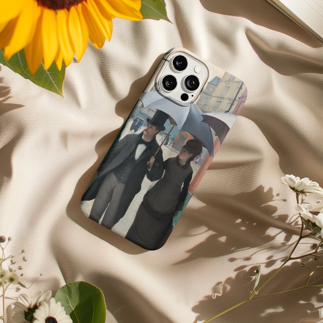 Paris Street; Rainy Day by G. Caillebotte, Art Case-Mate iPhone Case (Creator Uploaded)