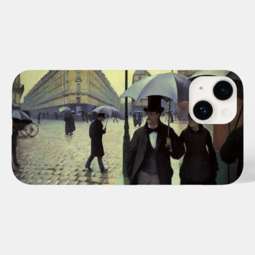 Paris Street Rainy Day by Gustave Caillebotte Case_Mate iPhone 14 Case