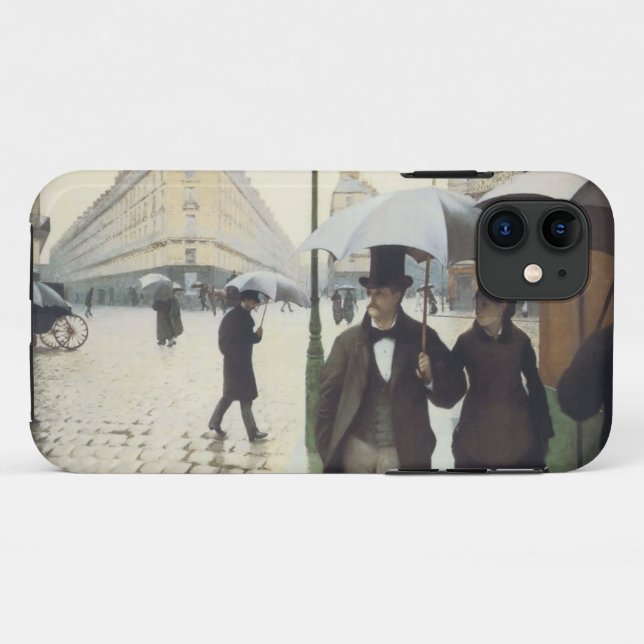 Paris Street Rainy Day Caillebotte Case-Mate iPhone Case (Back (Horizontal))