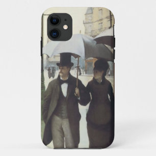 Paris Street, Rainy Day Caillebotte iPhone 11 Case