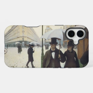 Paris Street Rainy Day iPhone 16 Plus Case