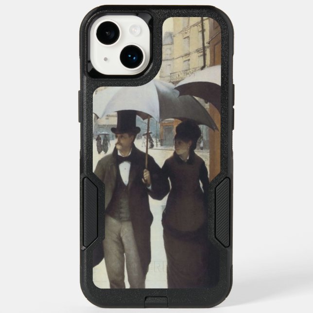 Paris Street Rainy Day Otterbox iPhone Case (Back)