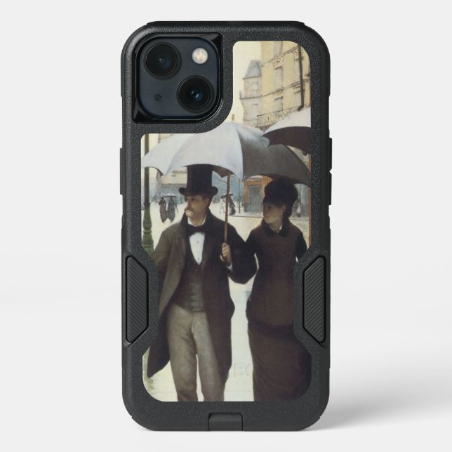 Paris Street, Rainy Day Otterbox iPhone Case (Back)