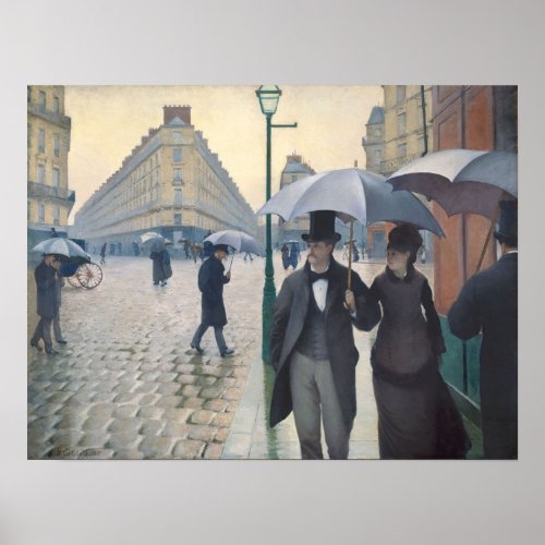 Paris Street Rainy Day Poster