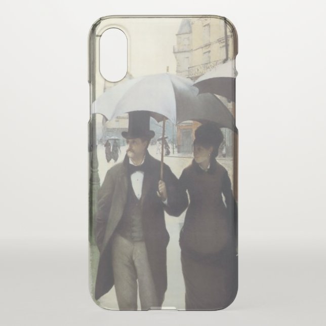 Paris Street Rainy Day Uncommon iPhone Case (Back)
