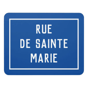 Paris Street Sign