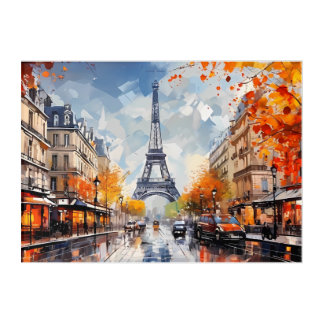 Paris: Streets of Charm Acrylic Print